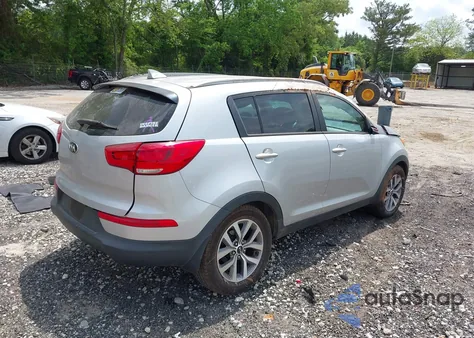 2015 Kia Sportage Lx from USA, damaged, VIN KNDPB3AC3F7787965